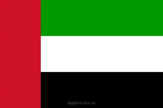 купити прапор ОАЕ (країни Об'єднані Арабські Емірати)