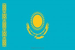 купити прапор Казахстану (країни Казахстан)