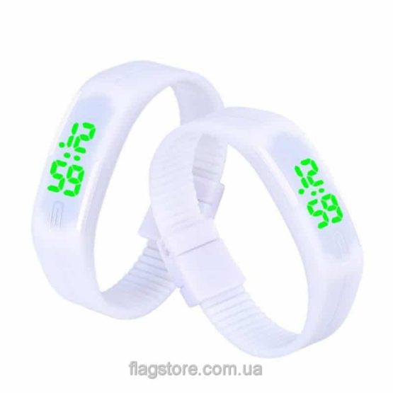 Часы-браслет с зеленым LED (разные цвета) - Image 3