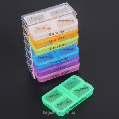 7 day pill container
