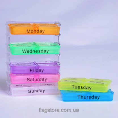 weekly pill container