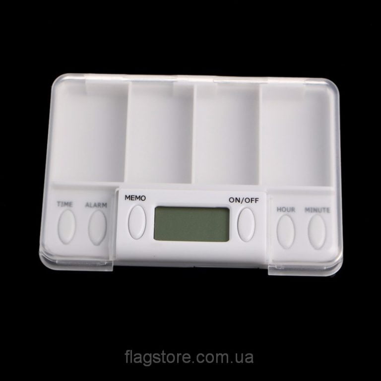 Купить органайзер для таблеток с напоминаниями в Киеве - FlagStore.com.ua