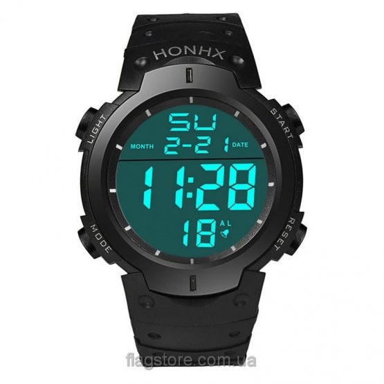 Cпортивные водонепроницаемые часы HONHX с подсветкой (W154) 05