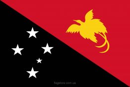 Купити прапор Папуа Нової Гвінеї (країни Папуа Нова Гвінея)