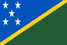 Купити прапор Соломонових Островів (країни Соломонові Острови)