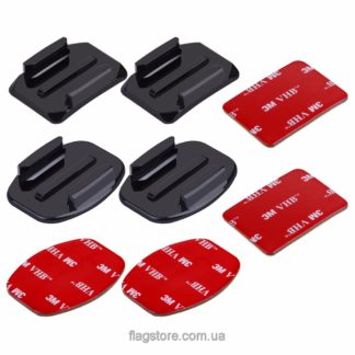 Set of 4 adhesive bases for action cameras
