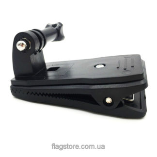360° Rotatable Clothes Clip/Backpack Clip for Action Camera