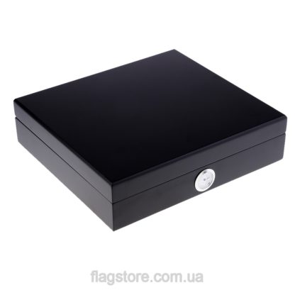Хьюмидор для сигар из испанского кедра с наружным гигрометром - Image 3