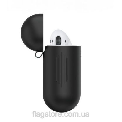 Кейс для Airpods с заглушкой для Lightning и карабином — изображение 4