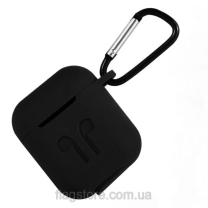 Кейс для Airpods с заглушкой для Lightning и карабином — изображение 3
