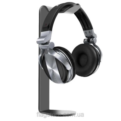 L-Shaped Headphone Holder (Black)