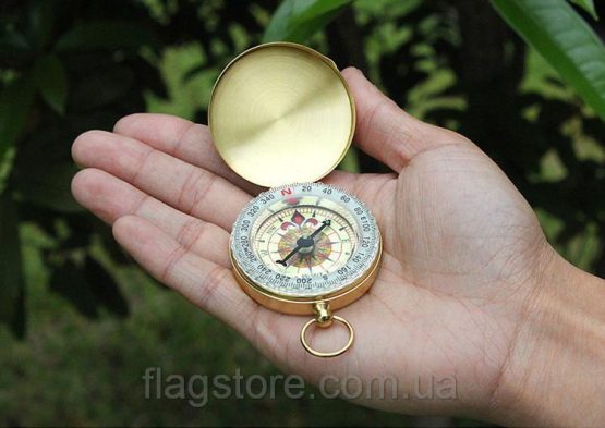 Латунный раскладной люминесцентный жидкостный компас - Image 9