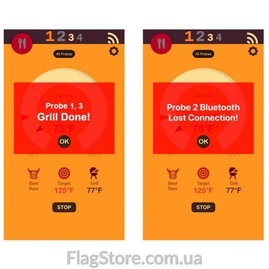 Bluetooth беспроводной смарт термометр-щуп — изображение 3