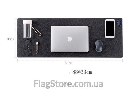 Большой компьютерный коврик 88х33 см - Image 4
