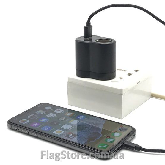 Зарядное устройство 2в1: гнездо прикуривателя (6W) и USB (5W) — изображение 3