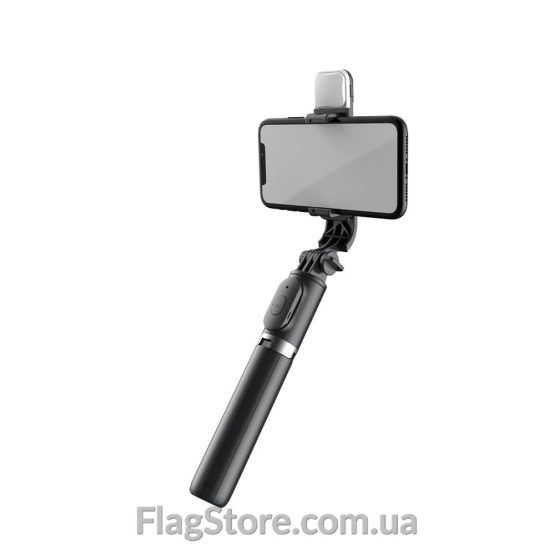 Селфи-палка-штатив с подсветкой и пультом дистанционной фотографии для смартфонов — изображение 5