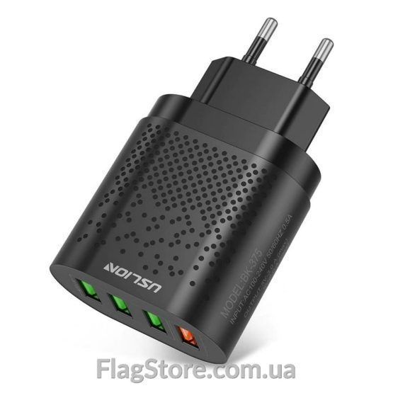 Заказать быстрый блок питания QC3 на 4 ЮСБ