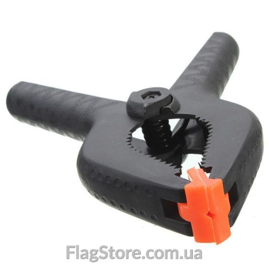 Order spring clamp for screens