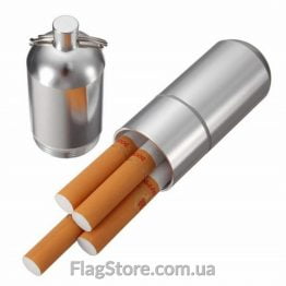 Металлический гермокейс-брелок для сигарет купить