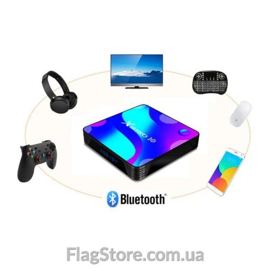 4K смарт ТВ приставка Android 10 (4GB RAM/32GB eMMC) - Image 2