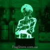 LED аниме-светильник Леви из Attack on Titan 5