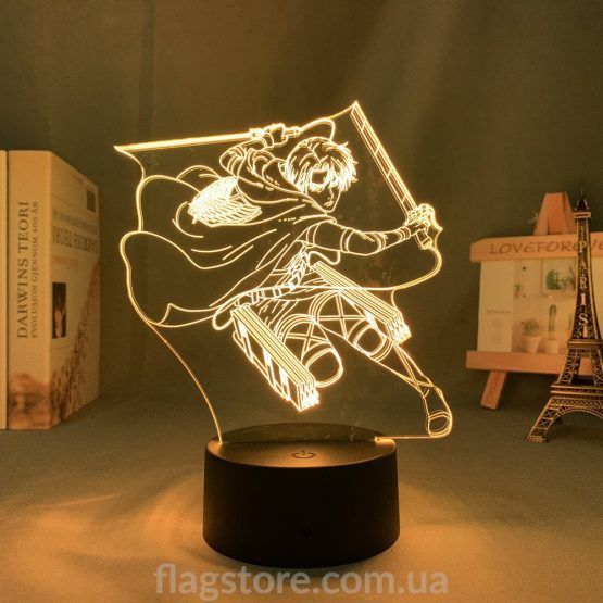 Аниме-светильник с Levi из Shingeki no Kyojin - Image 5