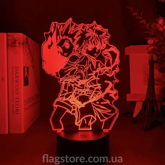 3D аниме-ночник с Gon and Killua из Hunter x Hunter купить