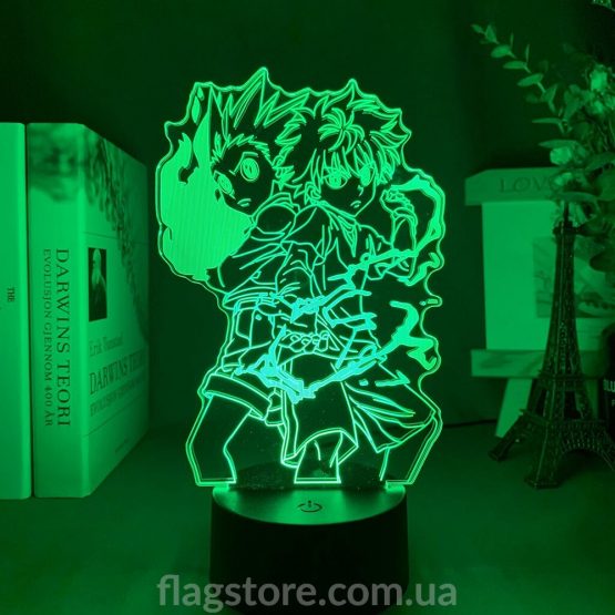 LED аниме-светильник Гон и Киллуа из Охотник х Охотник купить