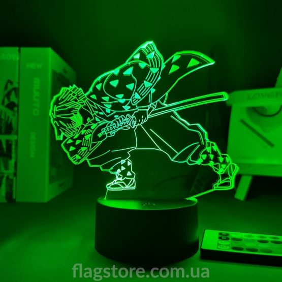 LED аниме-светильник Дзэнъицу Агацума из Клинок, рассекающий демонов купить