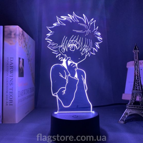 3D аниме-ночник с Killua Zoldyck из Hunter x Hunter купить