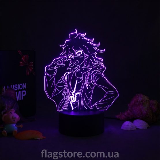 3D anime night light with Nagito Komaeda from Danganronpa buy