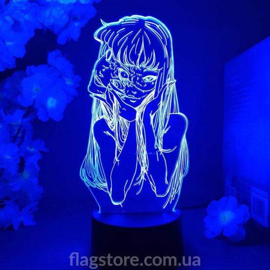 Order a LED anime lamp with Tomie