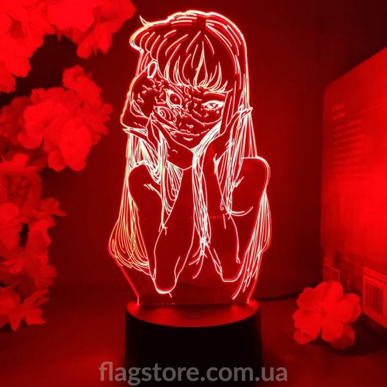 3D anime night light with Tomie from Itou Junji: Collection buy