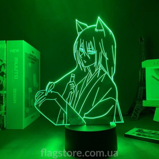 Order a LED anime lamp with Tomoe