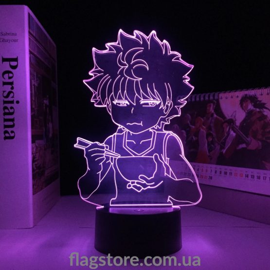 Заказать LED аниме-лампу с Киллуа (Killua)