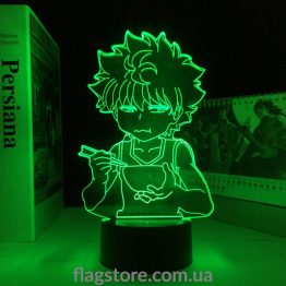 LED аниме-ночник Killua Zoldyck из Hunter x Hunter купить