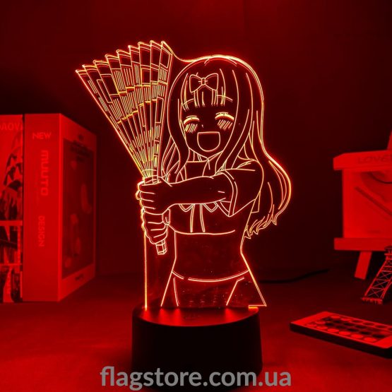 LED аніме-світильник Чика Фудзівара з Пані Кагуя: у коханні як на війні купити