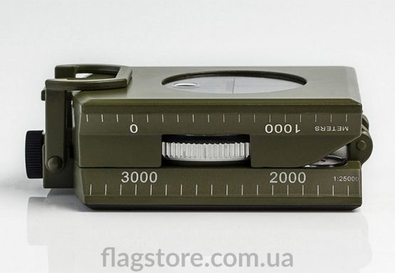 Военный металлический артиллерийский компас с клинометром — изображение 11