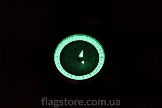 Военный металлический артиллерийский компас с клинометром — изображение 7
