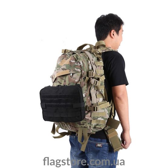 Многоцелевой тактический быстросъемный подсумок MOLLE (3 цвета) - Зображення 9
