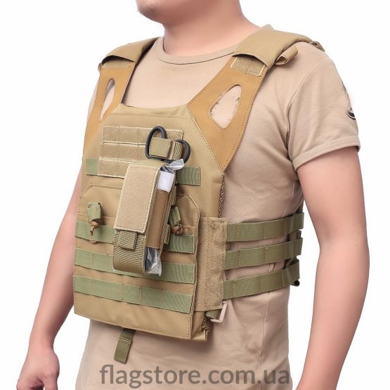 Тактический подсумок для турникета и ножниц MOLLE с велкропанелью — изображение 3