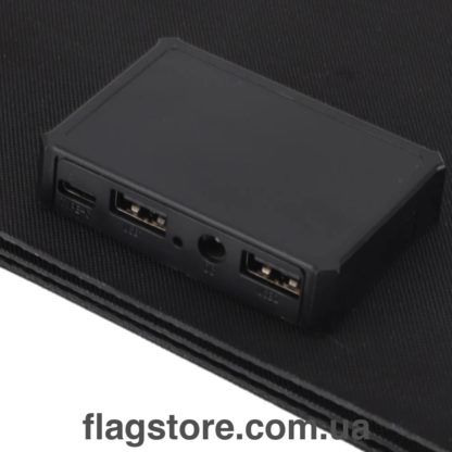 Солнечная панель-зарядка 21Вт с 2 USB (5В/2.1А) и 18В выходом для ноутбуков — изображение 7