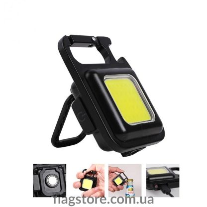Order a pocket rechargeable flashlight with a carabiner