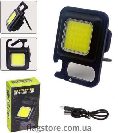 LED фонарь-карабин на аккумуляторе с магнитом - Image 8