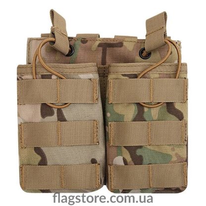 Подсумок MOLLE для 2 автоматных рожков АК-74 купить