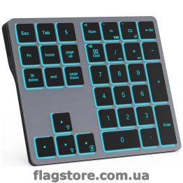 Купить Bluetooth клавиатуру NumPad со стрелочками и подсветкой