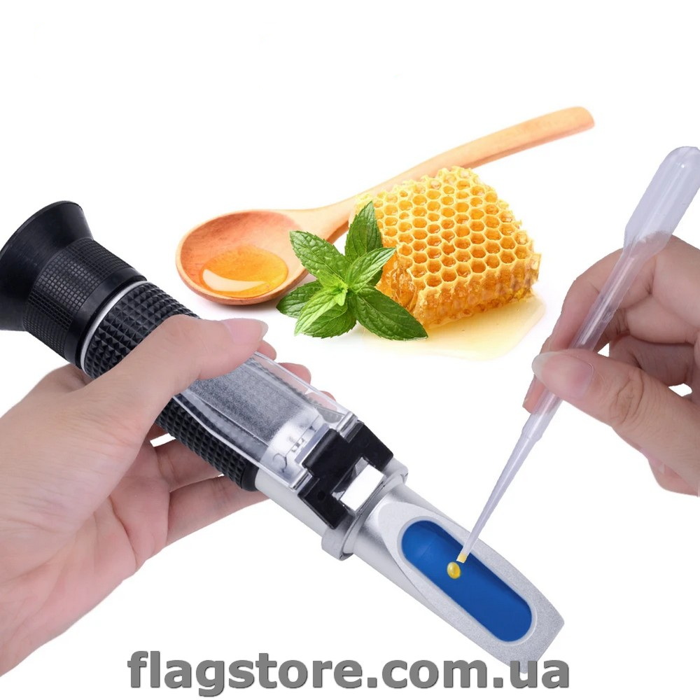 Рефрактометр для измерения уровня влажности мёда купить